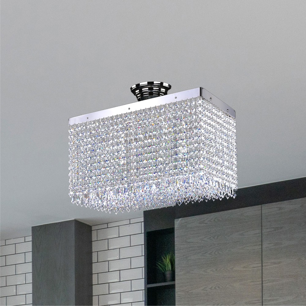 Đèn trang trí hiện đại LEANDRA 250X450 NICKEL